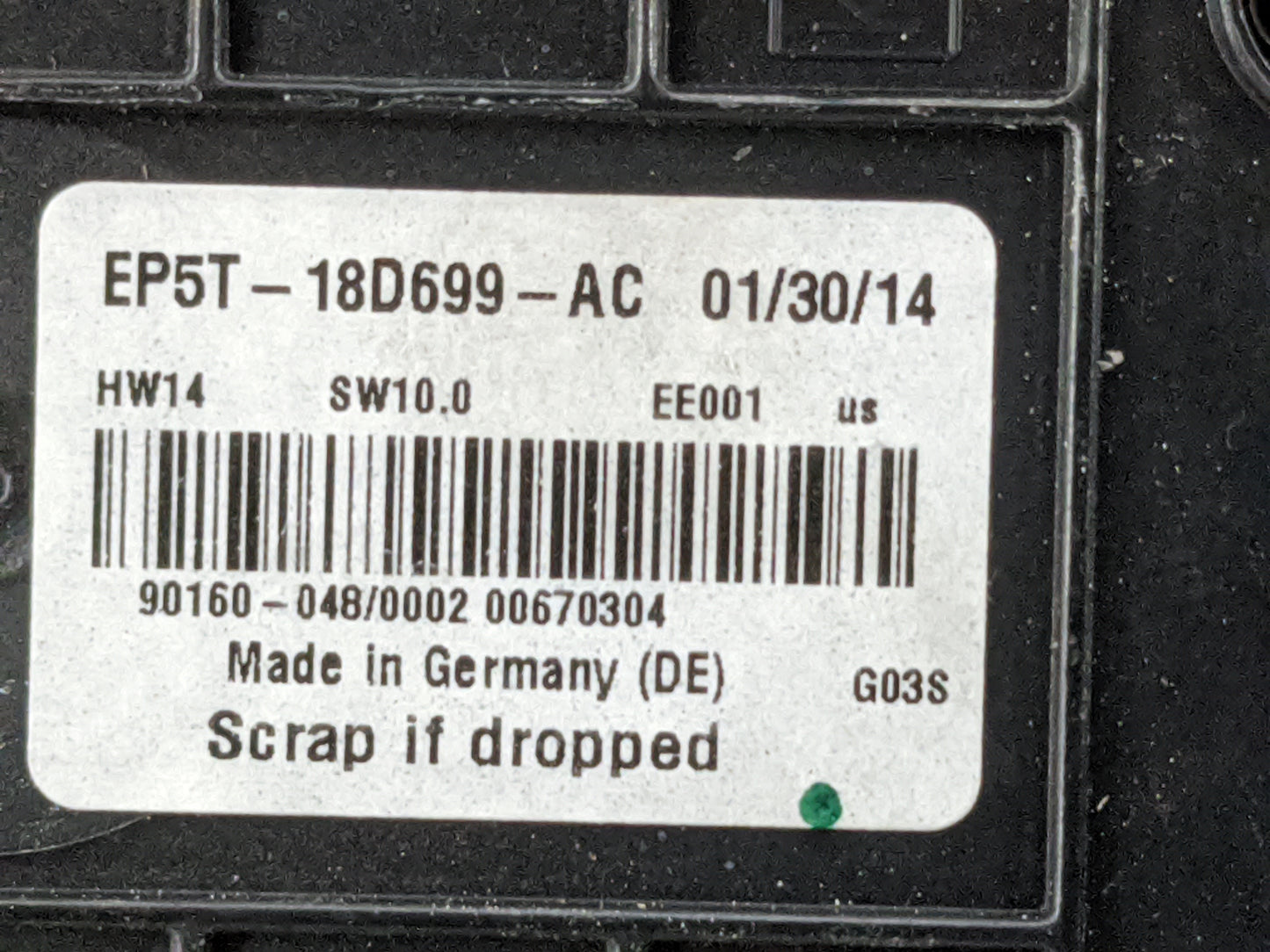2014-2014 Lincoln Mkz Radio Control Panel 1479759 - Oemusedautoparts1.com