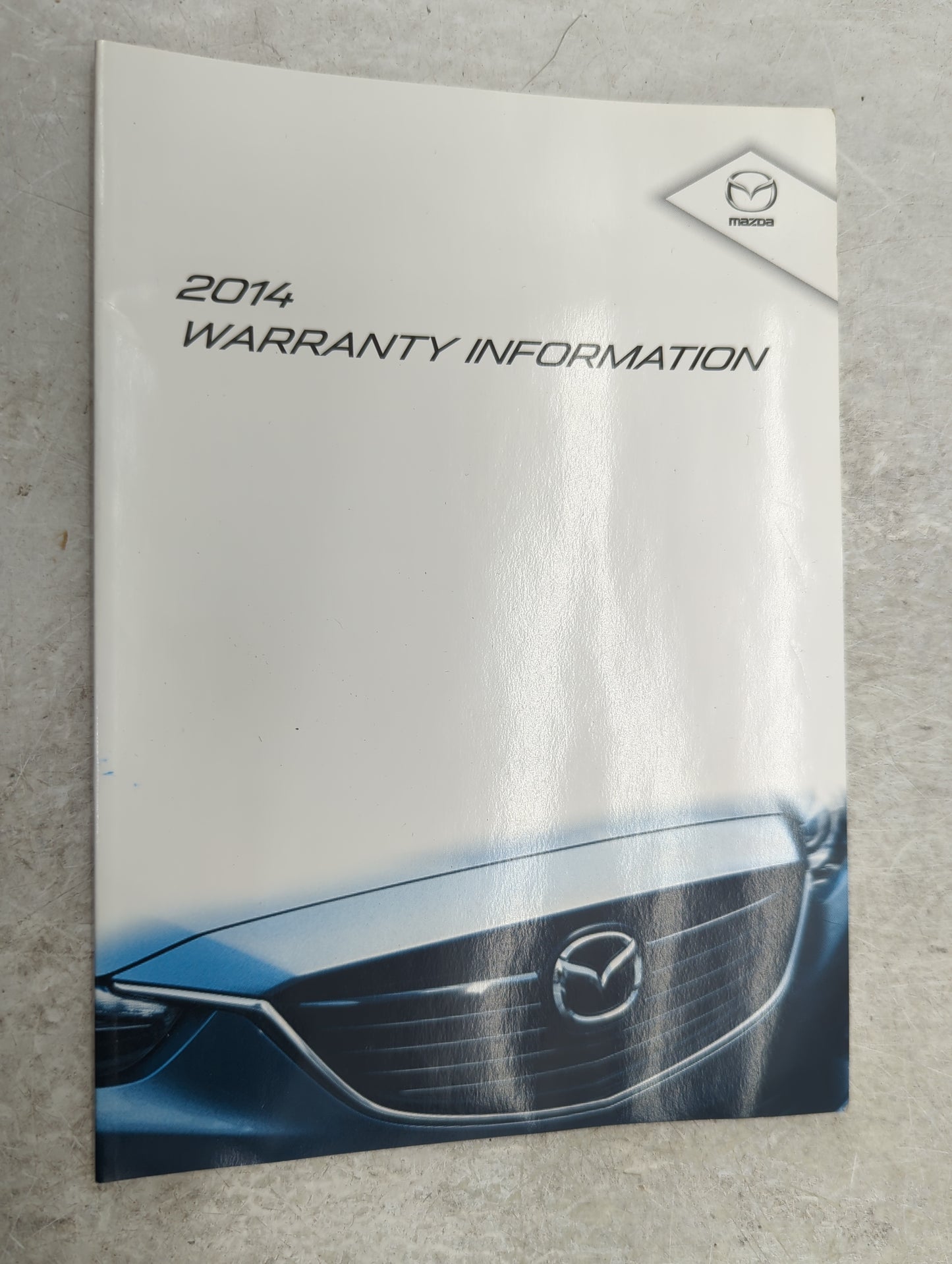 2014 Mazda 3 Owners Manual Book Guide P/N:9999-95-038C-14R1 8DF9-EA-131 OEM Used Auto Parts - Oemusedautoparts1.com