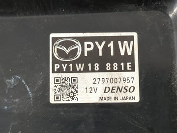 2014-2016 Mazda 6 PCM Engine Control Computer ECU ECM PCU OEM P/N:PY1W18 881E Fits Fits 2014 2015 2016 OEM Used Auto Parts