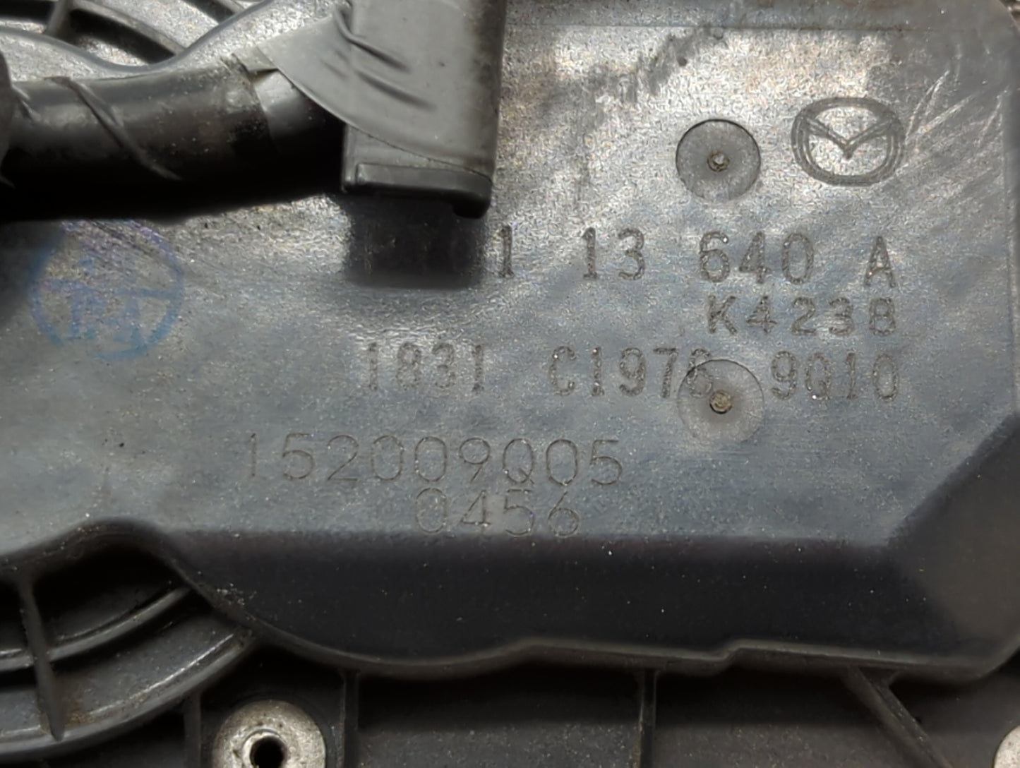 2014 Mazda 6 Throttle Body P/N:PY01 13 640 A Fits OEM Used Auto Parts - Oemusedautoparts1.com