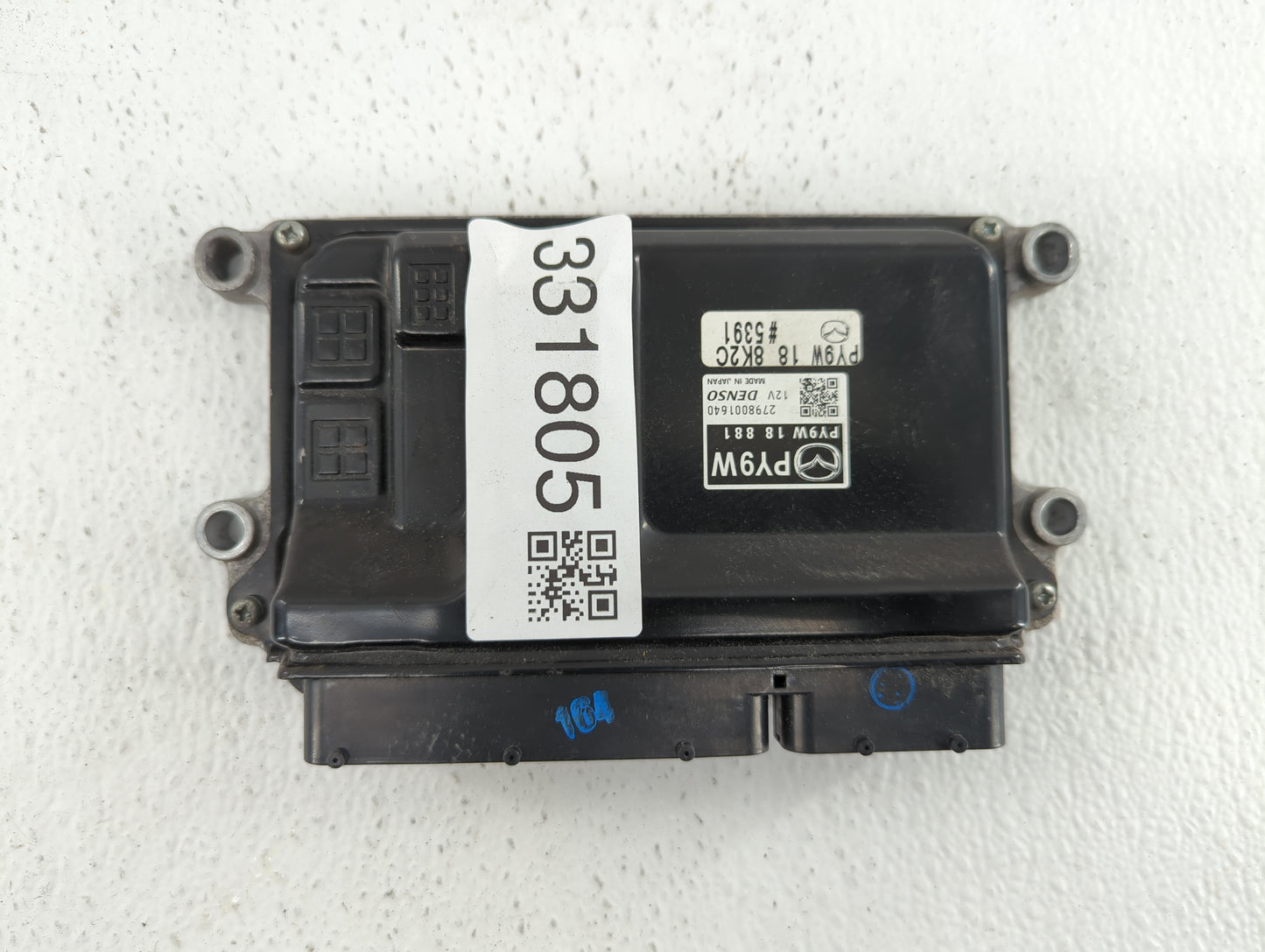 2014 Mazda 6 PCM Engine Control Computer ECU ECM PCU OEM P/N:PY1W-18881-A PY1W-18881-B, PY1W-18881-C, PY1W-18881-D Fits OEM
