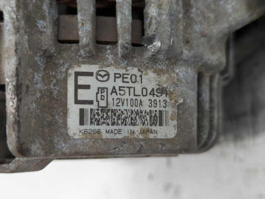 2014 Mazda 6 Alternator Replacement Generator Charging Assembly Engine OEM P/N:PEDD A5TL0491 P53N A5T J0591 AX Fits Fits 2013 OEM Used Auto Parts