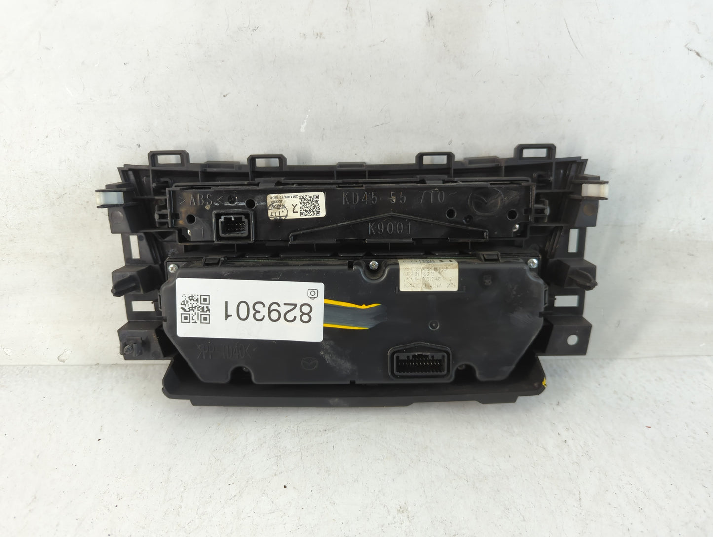 2014-2015 Mazda 6 Climate Control Module Temperature AC/Heater Replacement P/N:K4000 2L27B Fits Fits 2014 2015 OEM Used Auto