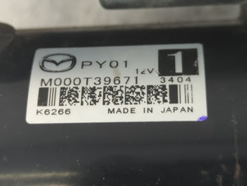 2014-2022 Mazda Cx-5 Car Starter Motor Solenoid OEM P/N:PY01 3404 Fits Fits 2014 2015 2016 2017 2018 2019 2020 2021 2022 OEM Used Auto Parts