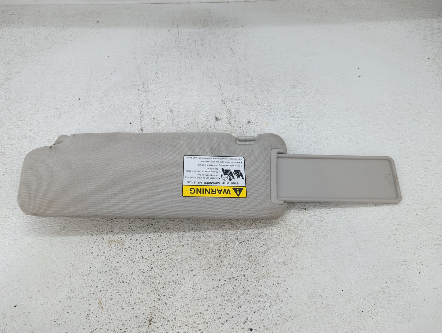2010-2015 Mazda Cx-9 Sun Visor Shade Replacement Passenger Right Mirror Fits Fits 2010 2011 2012 2013 2014 2015 OEM Used Aut