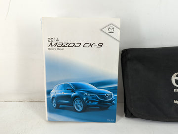 2014 Mazda Cx-9 Owners Manual Book Guide P/N:9999-95-011C-14 OEM Used Auto Parts