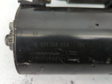 2014 Mercedes-Benz 320 Car Starter Motor Solenoid OEM P/N:0001138058 0 001 138 058 Fits Fits 2012 2013 2015 2016 2017 2018 OEM Used Auto Parts