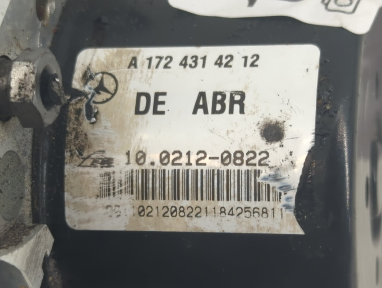 2013-2015 Mercedes-Benz C250 ABS Pump Control Module Replacement P/N:10.0212 - 0822 A 172 431 42 12 Fits Fits 2013 2014 2015