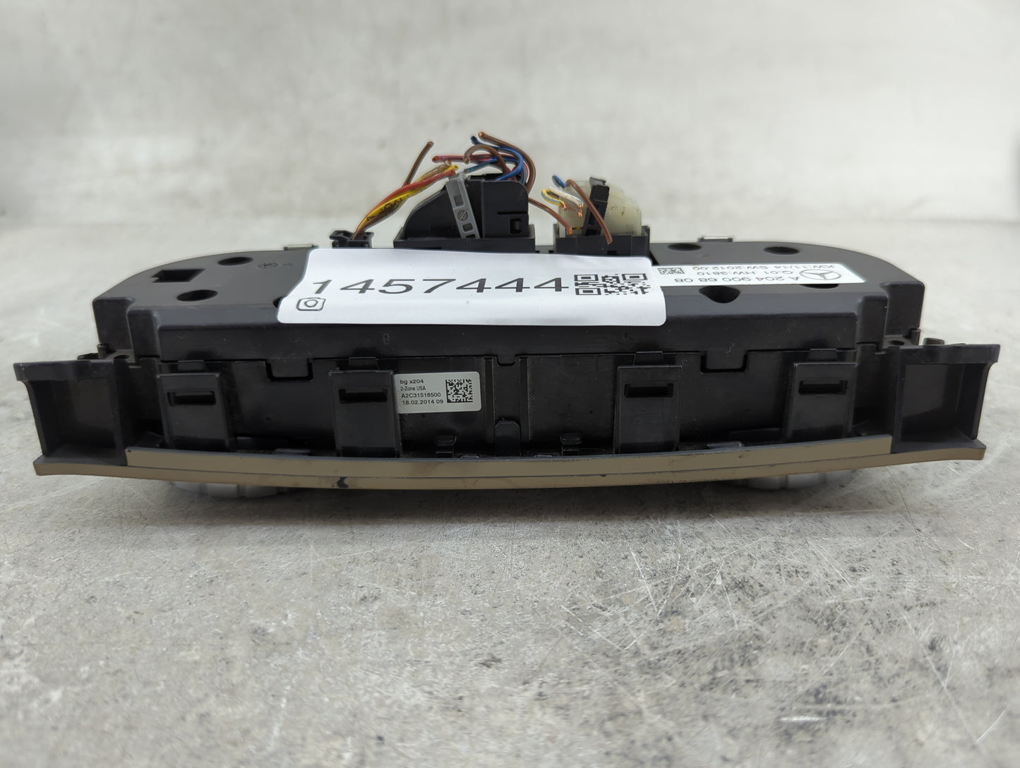 2013-2014 Mercedes-Benz C250 Climate Control Module Temperature AC/Heater Replacement P/N:A 204 900 68 08 Fits Fits 2013 201