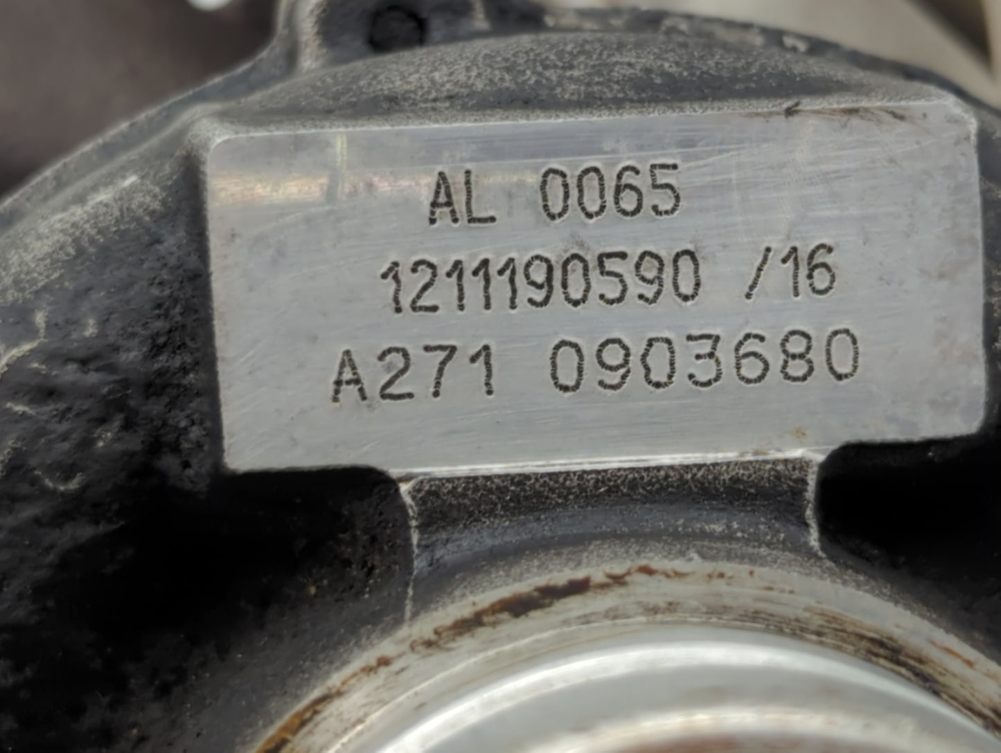2012 C250 Turbocharger Turbo Charger Super Charger Supercharger - Oemusedautoparts1.com