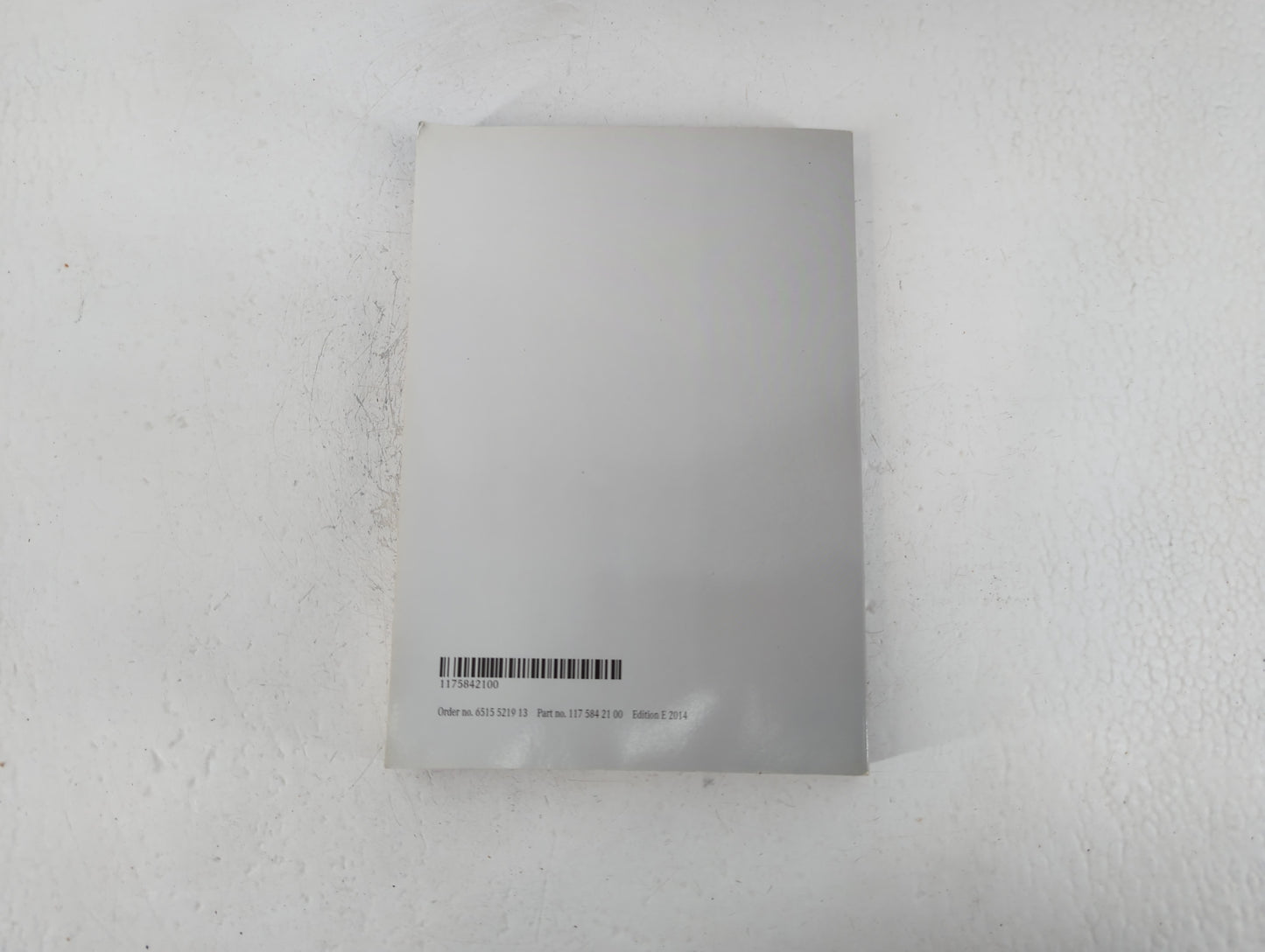 2014 Mercedes-Benz Cla180 Owners Manual Book Guide P/N:117 584 21 00 1175842100 OEM Used Auto Parts - Oemusedautoparts1.com