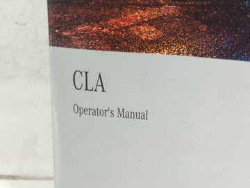 2014 Mercedes-Benz Cla180 Owners Manual Book Guide P/N:117 584 21 00 1175842100 OEM Used Auto Parts