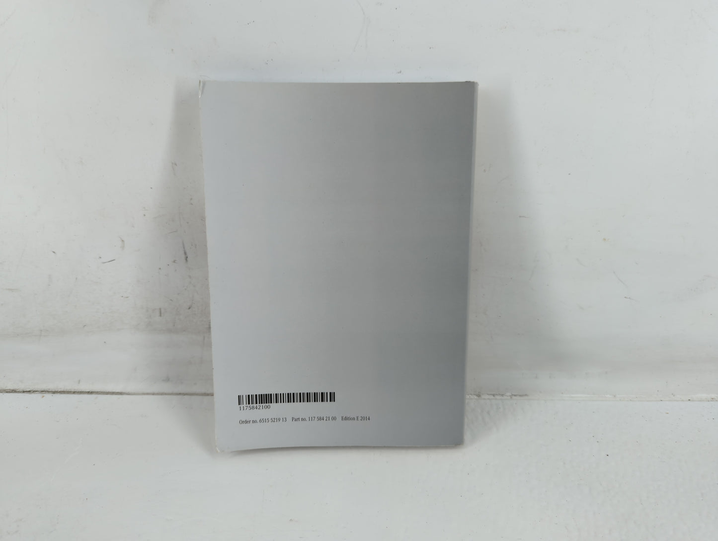 2014 Mercedes-Benz Cla180 Owners Manual Book Guide P/N:117 584 21 00 1175842100 OEM Used Auto Parts - Oemusedautoparts1.com