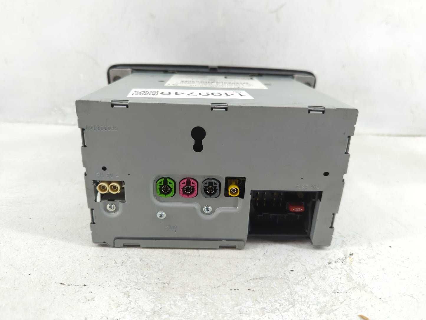 2014 Mercedes-Benz Cla250 Radio AM FM Cd Player Receiver Replacement P/N:2469000612 Fits OEM Used Auto Parts - Oemusedautopa