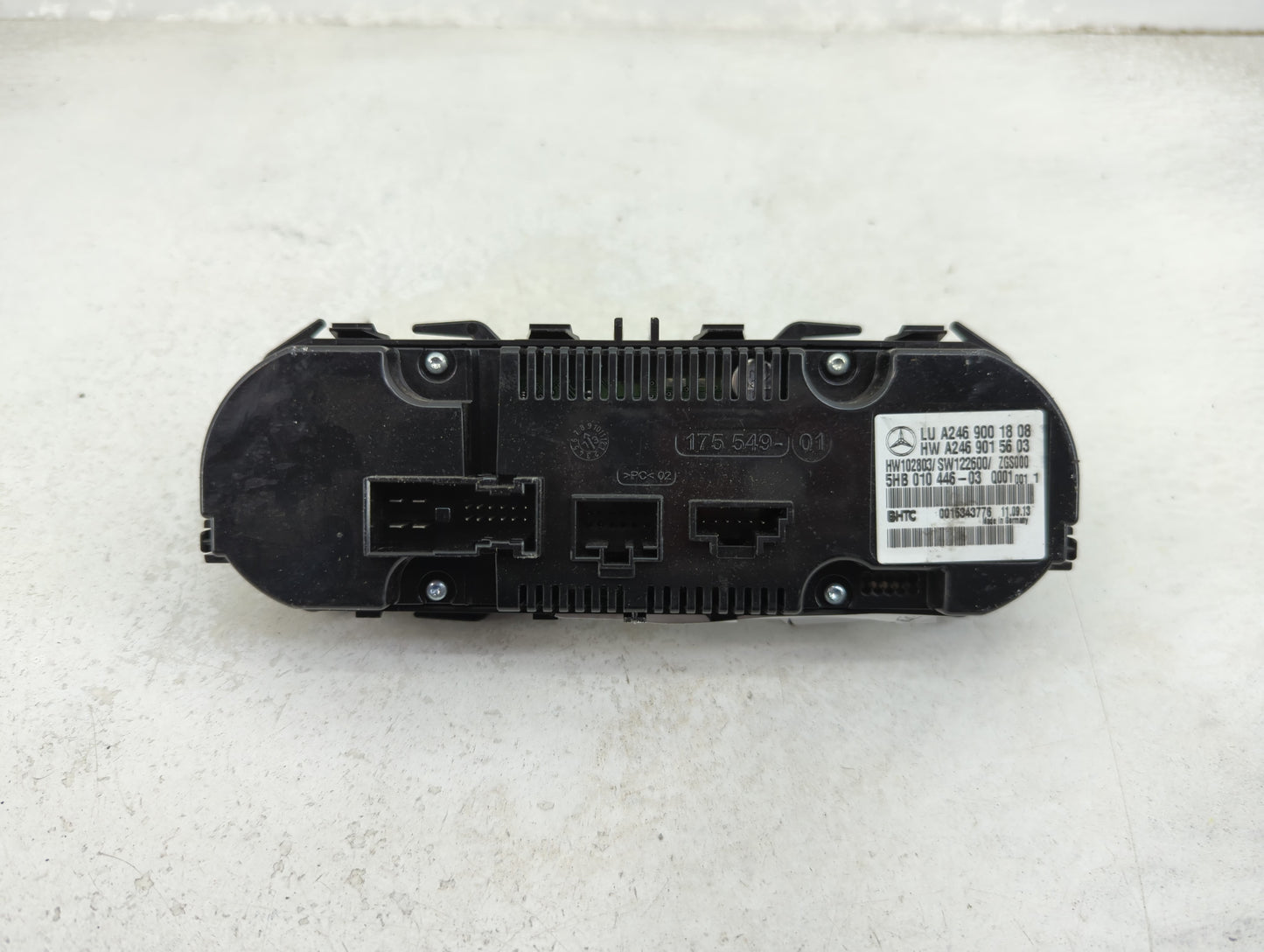 2014 Mercedes-Benz Cla250 Climate Control Module Temperature AC/Heater Replacement Fits Fits 2015 2016 OEM Used Auto Parts -