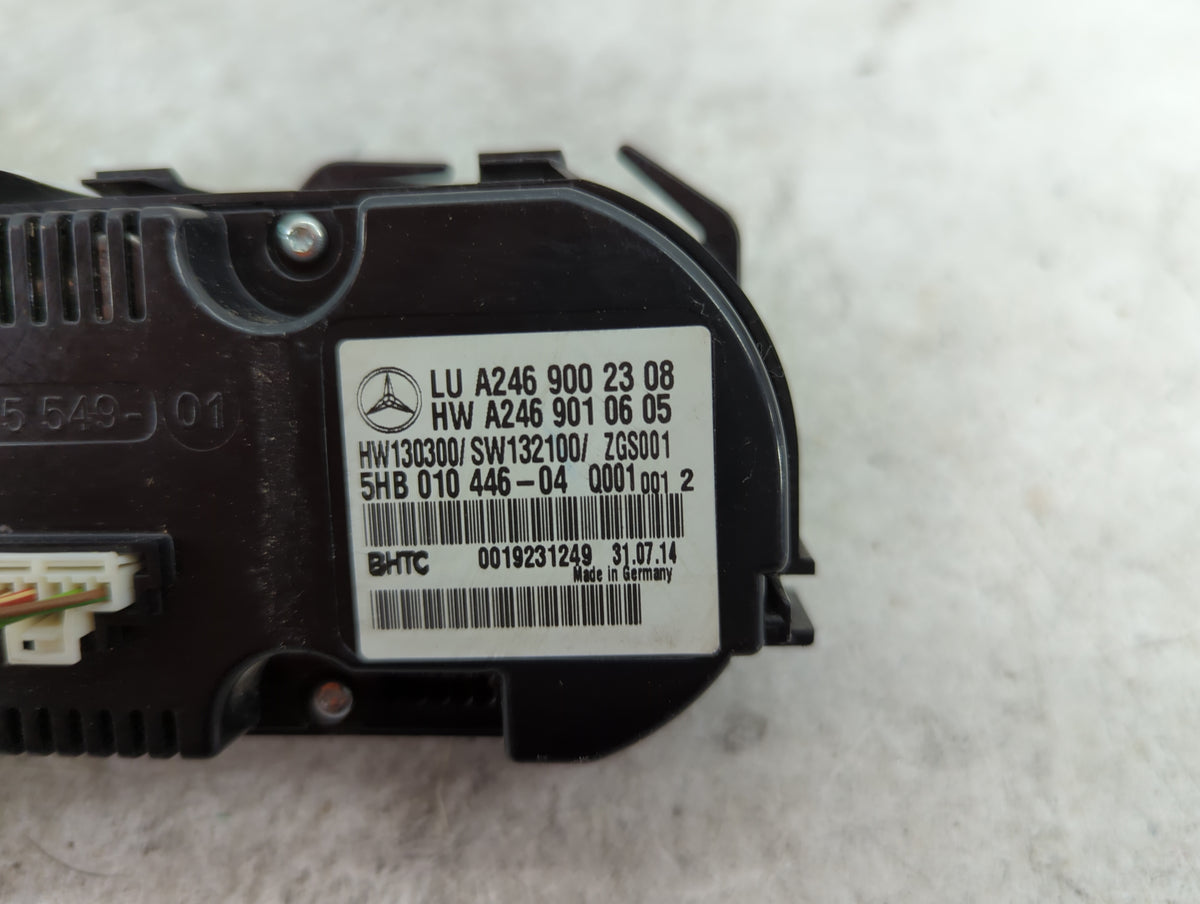 2014-2019 Mercedes-Benz Cla250 Climate Control Module Temperature AC/Heater Replacement P/N:A2469002308 A2469010605 Fits OEM