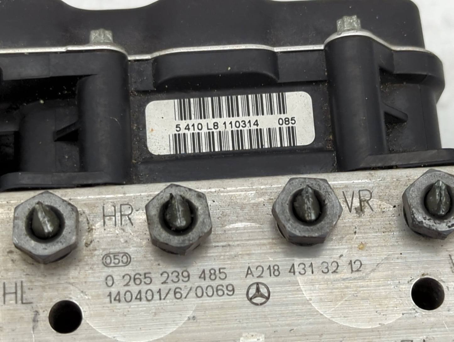 2014 Mercedes-Benz Cls550 ABS Pump Control Module Replacement P/N:A210 431 32 12 0 265 239 485 Fits Fits 2013 OEM Used Auto