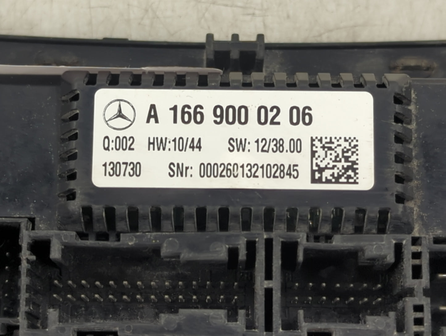 2014-2016 Mercedes-Benz Gl350 Climate Control Module Temperature AC/Heater Replacement P/N:A 166 900 02 06 Fits OEM Used Aut