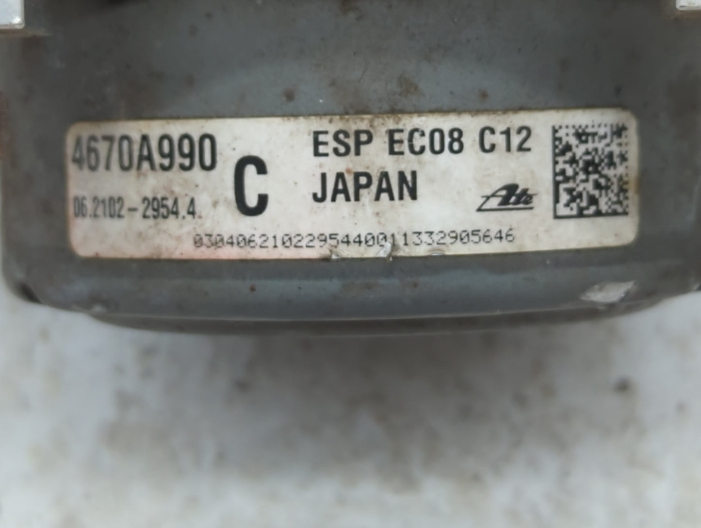 2014 Mitsubishi Outlander ABS Pump Control Module Replacement P/N:4670A990 4670A719 Fits OEM Used Auto Parts - Oemusedautopa