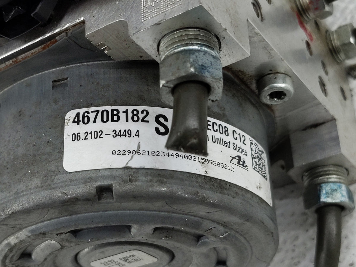 2014-2017 Mitsubishi Outlander Sport Anti-Lock Brake ABS Pump Module Actuator OEM P/N:4670B182 Fits Fits 2014 2015 2016 2017