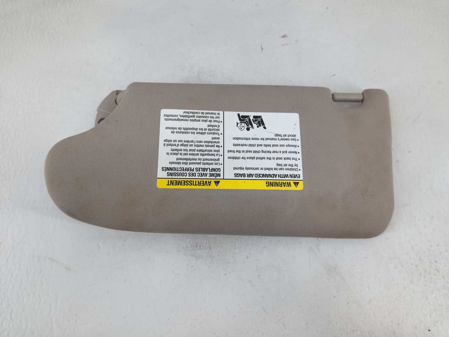 2013-2018 Nissan Altima Sun Visor Shade Replacement Passenger Right Mirror Fits Fits 2013 2014 2015 2016 2017 2018 OEM Used