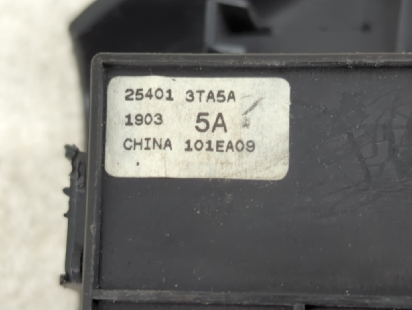 2013-2018 Nissan Altima Master Power Window Switch Replacement Driver Side Left P/N:25401 3TA5A Fits OEM Used Auto Parts - O