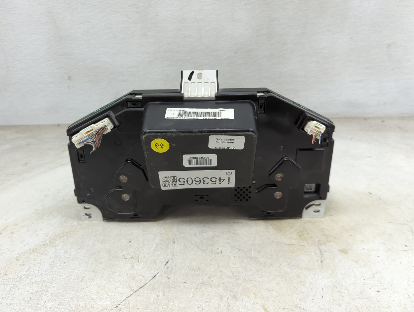 2014 Nissan Altima Instrument Cluster Speedometer Gauges P/N:24810 9HM0A 24810 9HM0A Miles: Fits OEM Used Auto Parts - Oemus