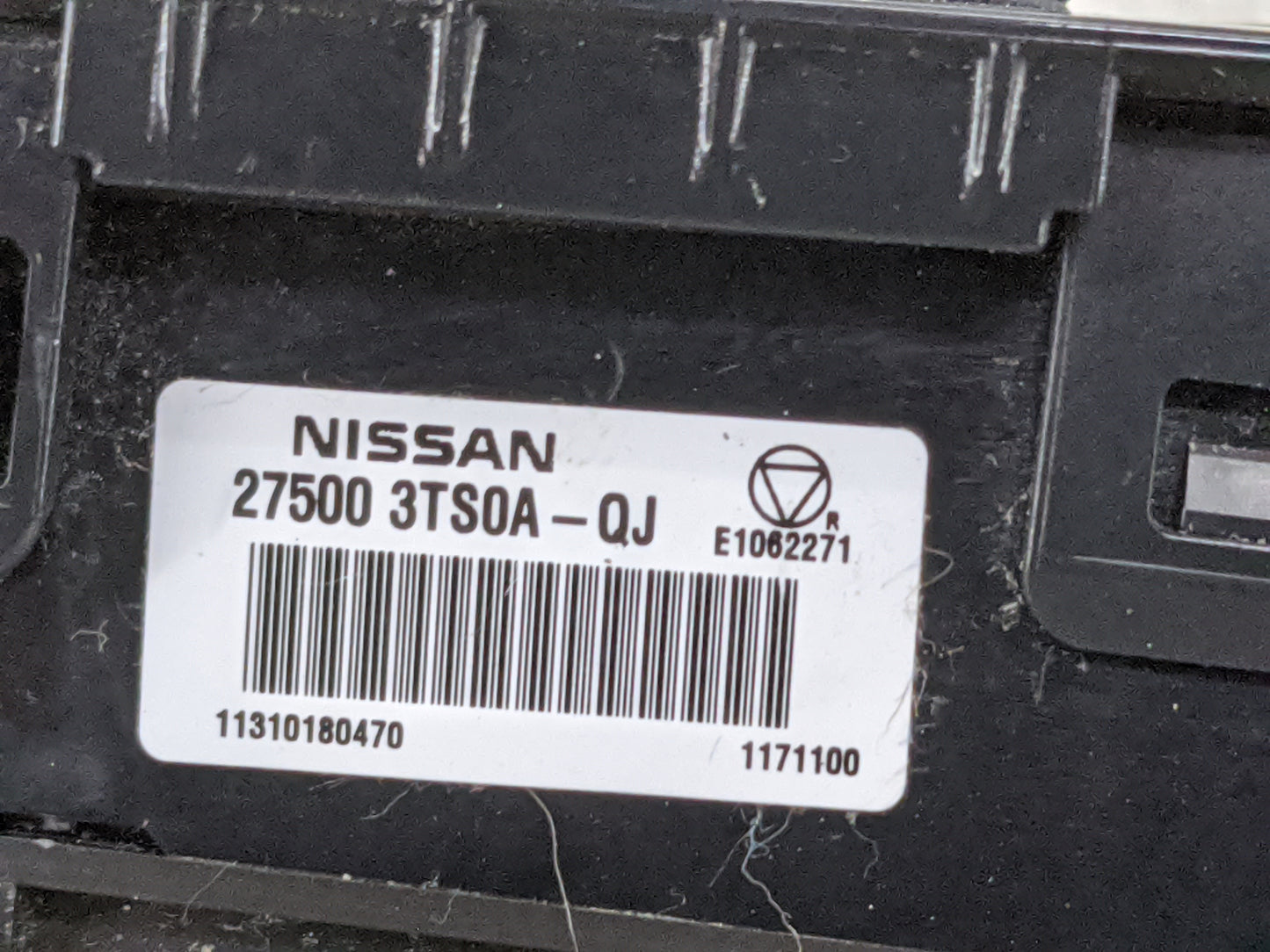 2013-2015 Nissan Altima Climate Control Module Temperature AC/Heater Replacement P/N:275003TS0A-QJ Fits Fits 2013 2014 2015