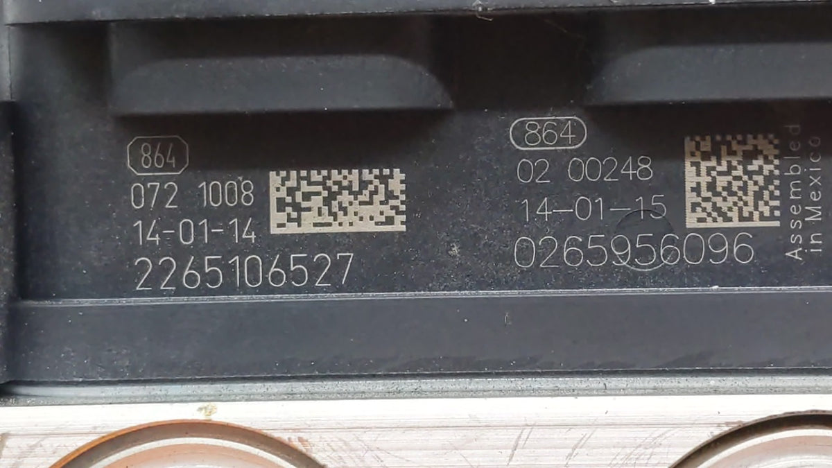 2013-2015 Nissan Altima Anti-Lock Brake ABS Pump Module Actuator OEM P/N:47660 3TA0A Fits Fits 2013 2014 2015 OEM Used Auto