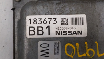 2013-2014 Nissan Altima PCM Engine Control Computer ECU ECM PCU OEM P/N:BEM400-300 MEC300-010 D1 Fits Fits 2013 2014 OEM Used Auto Parts