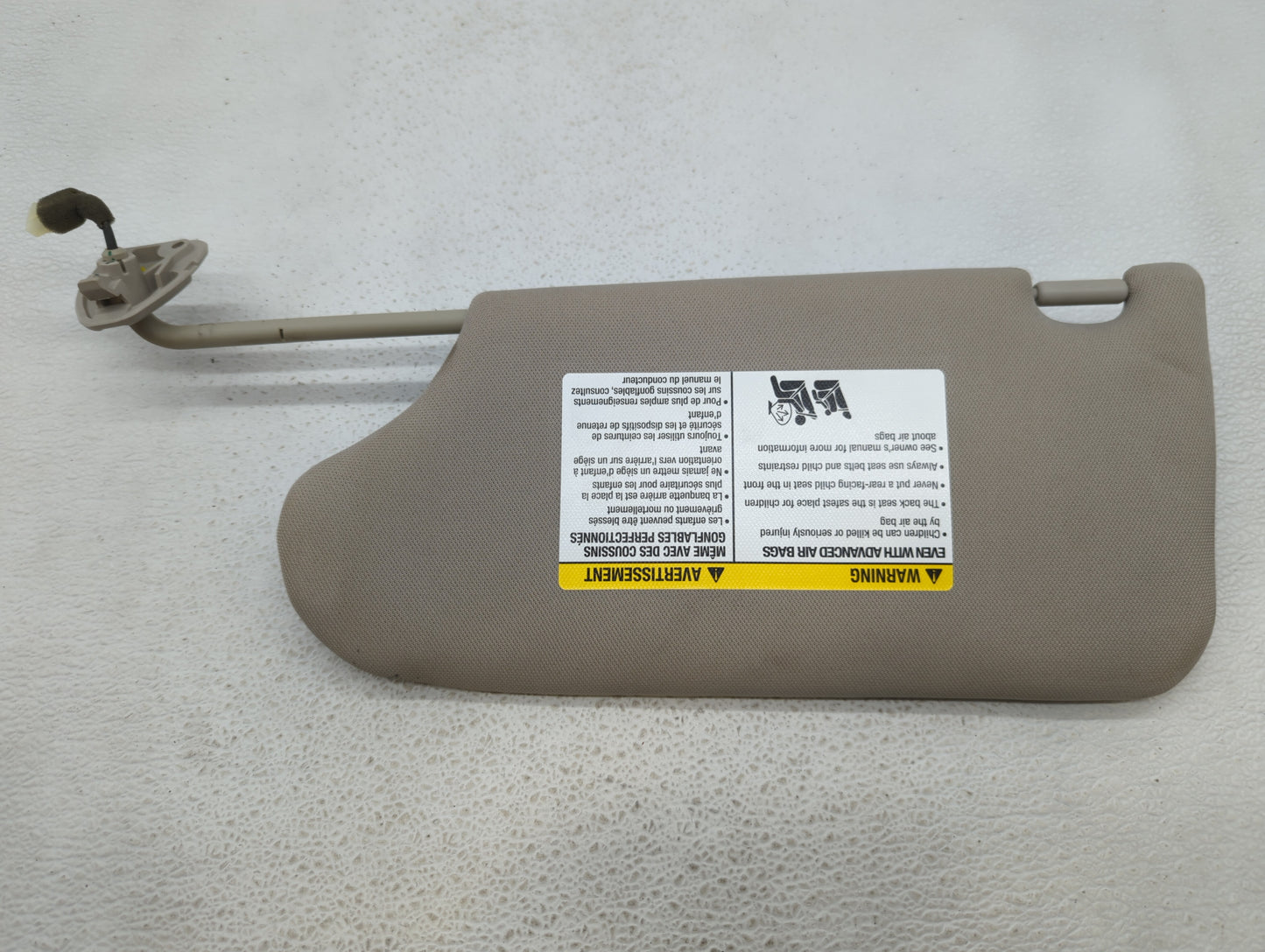 2013-2018 Nissan Altima Sun Visor Shade Replacement Passenger Right Mirror Fits Fits 2013 2014 2015 2016 2017 2018 OEM Used