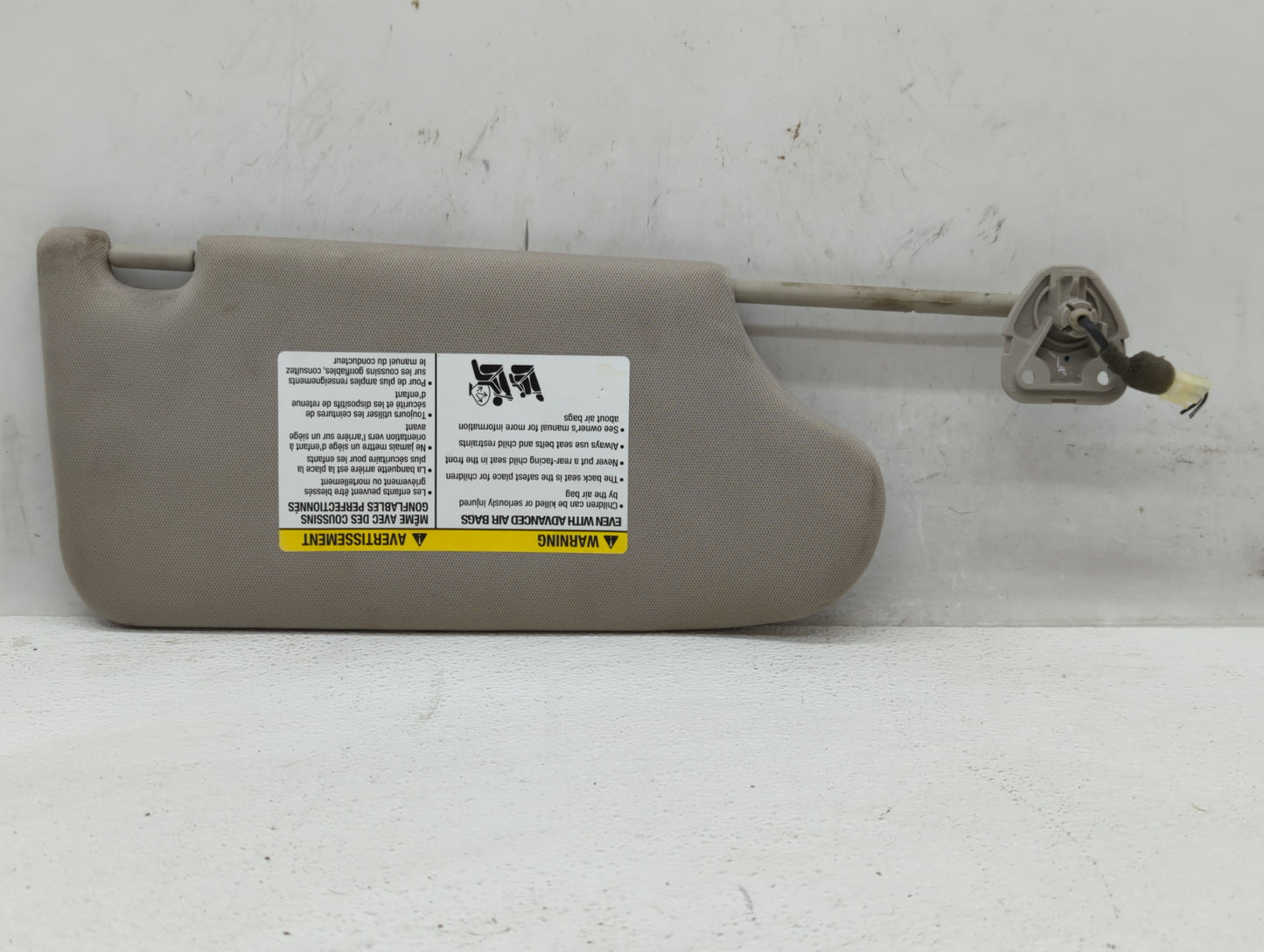 2013-2018 Nissan Altima Sun Visor Shade Replacement Passenger Right Mirror Fits Fits 2013 2014 2015 2016 2017 2018 OEM Used