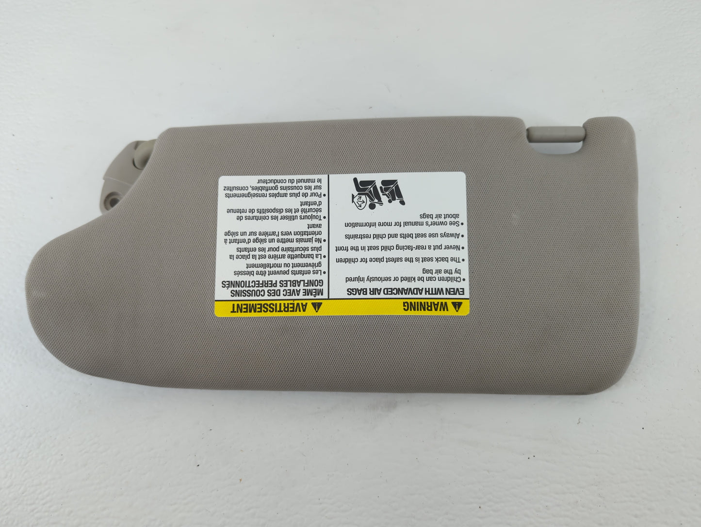 2013-2018 Nissan Altima Sun Visor Shade Replacement Passenger Right Mirror Fits Fits 2013 2014 2015 2016 2017 2018 OEM Used