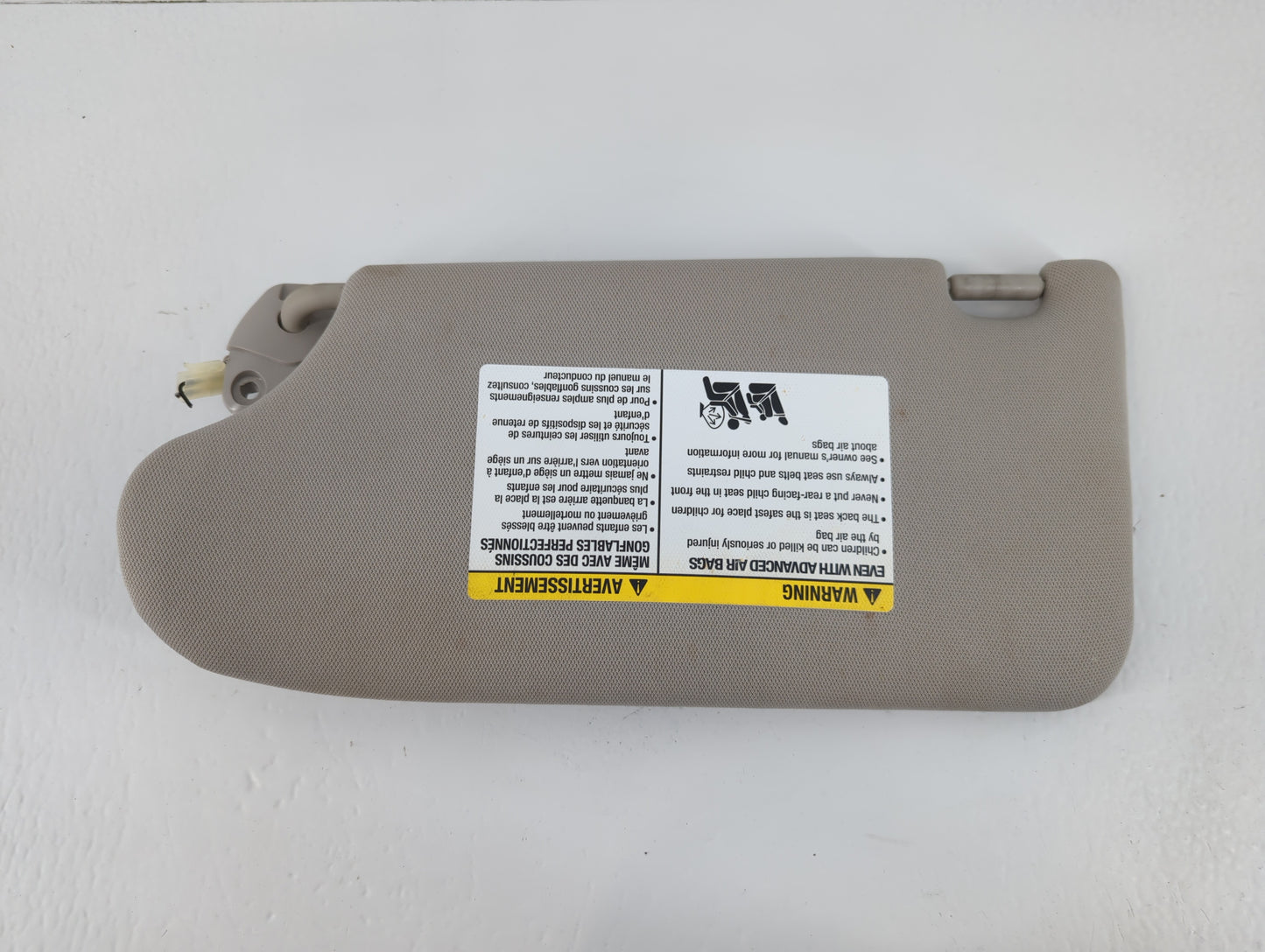 2013-2018 Nissan Altima Sun Visor Shade Replacement Passenger Right Mirror Fits Fits 2013 2014 2015 2016 2017 2018 OEM Used