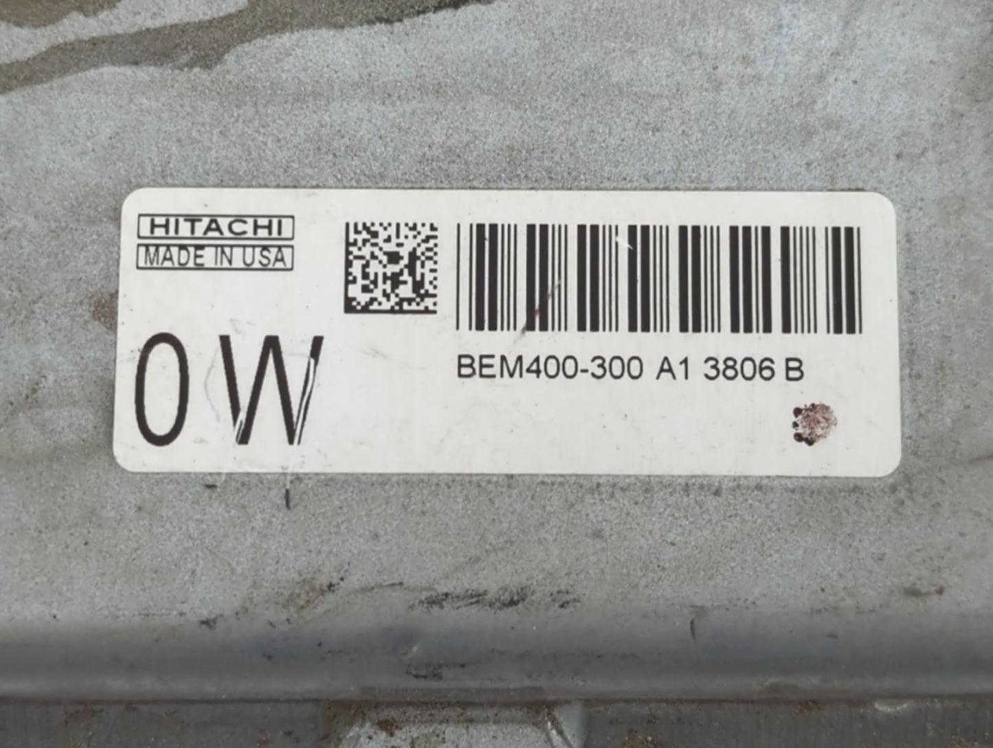 2013-2014 Nissan Altima PCM Engine Control Computer ECU ECM PCU OEM P/N:BEM400-300 A1 3806 B Fits Fits 2013 2014 OEM Used Au
