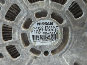 2013-2017 Nissan Altima Alternator Replacement Generator Charging Assembly Engine OEM P/N:23100 3TA1B Fits OEM Used Auto Parts
