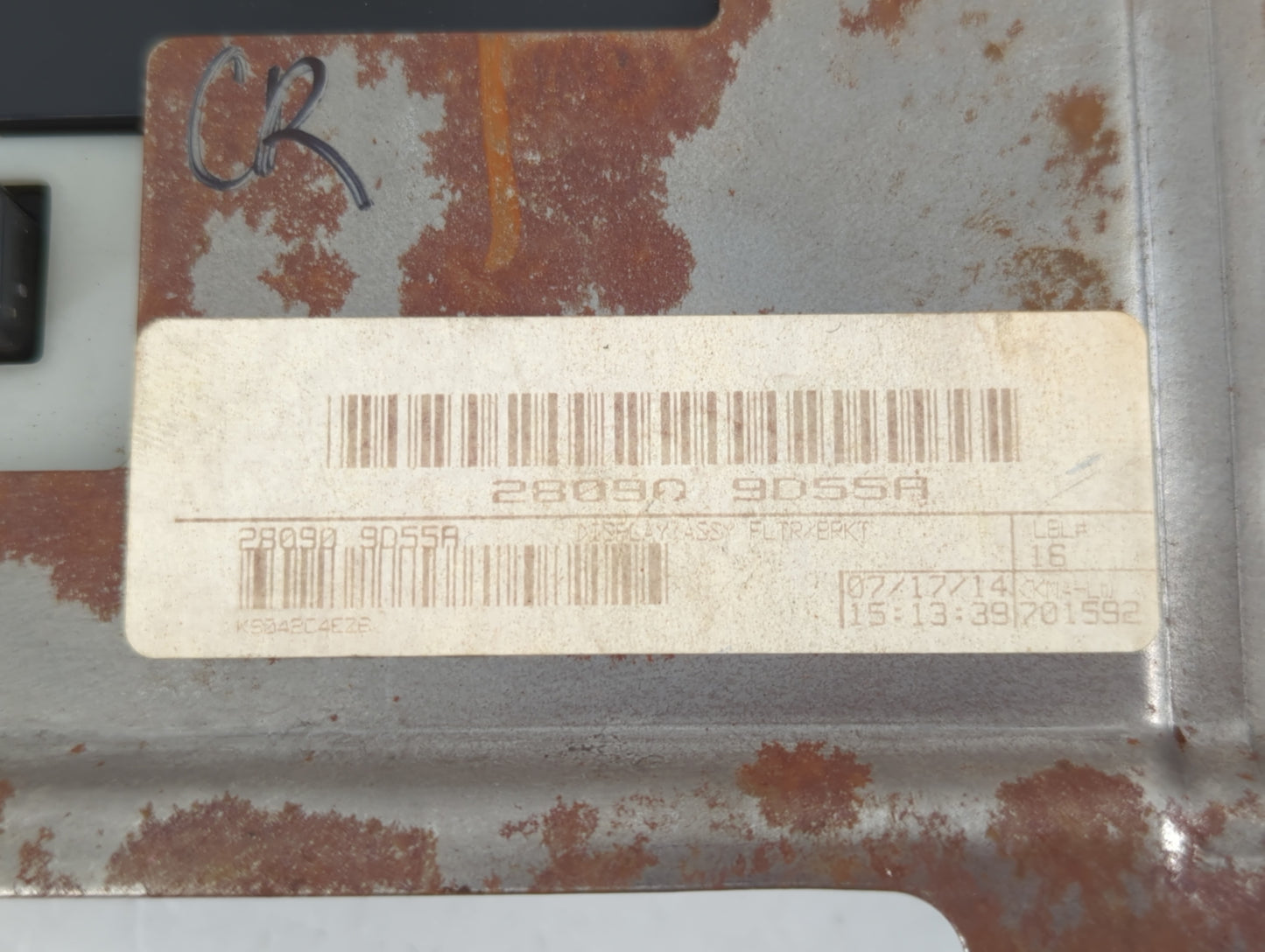 2012-2014 Nissan Maxima Information Display Screen - Oemusedautoparts1.com