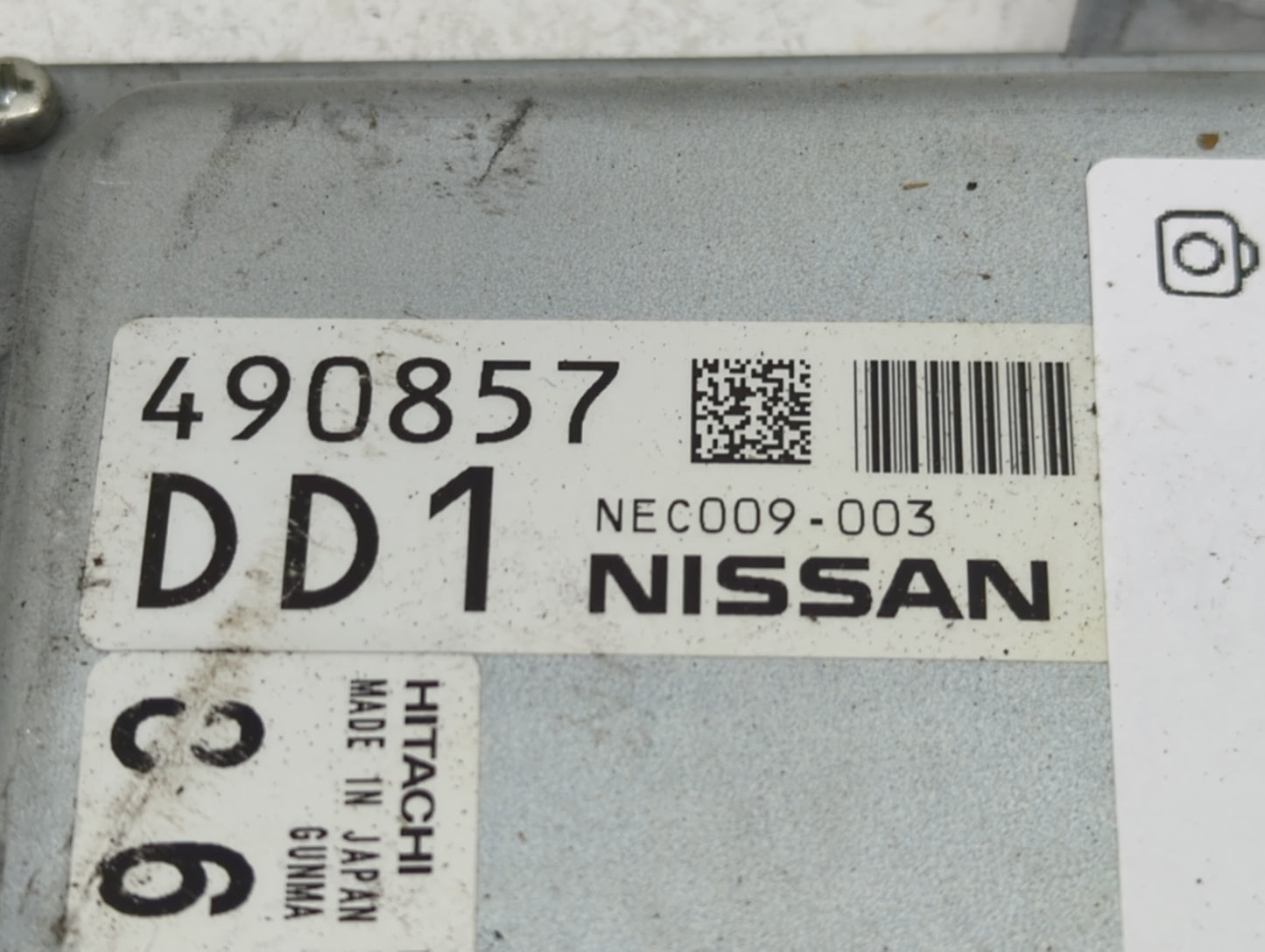 2014 Nissan Maxima PCM Engine Control Computer ECU ECM PCU OEM P/N:NEC009-003 Fits OEM Used Auto Parts - Oemusedautoparts1.c