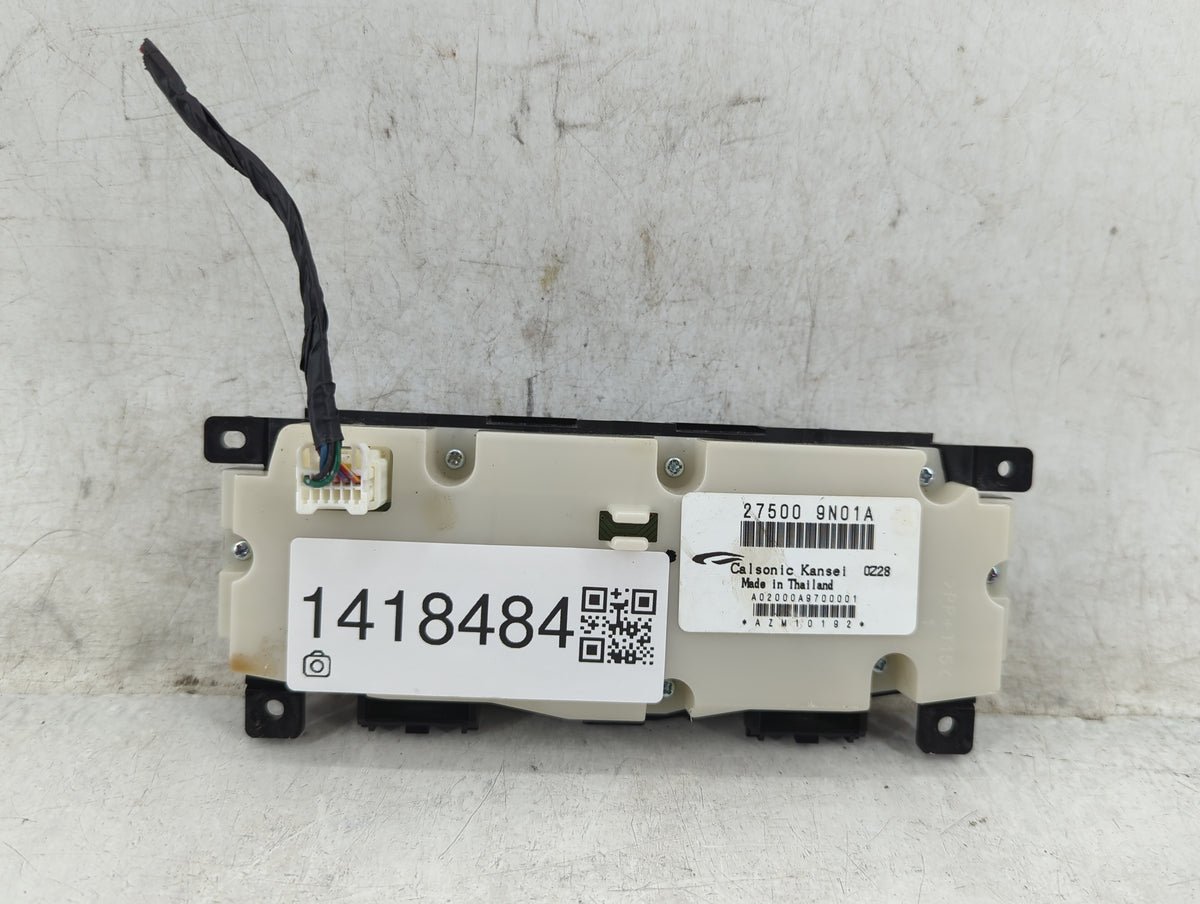 2009-2014 Nissan Maxima Ac Heater Climate Control 27500 9n01a 1418484 - Oemusedautoparts1.com