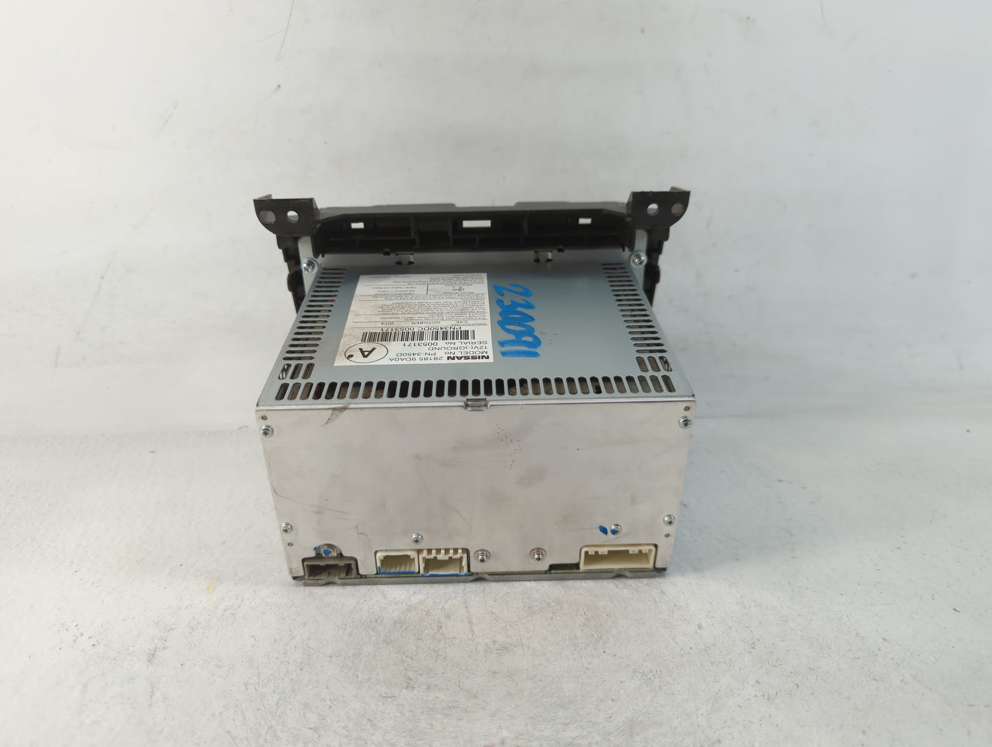 2012-2014 Nissan Maxima Radio AM FM Cd Player Receiver Replacement P/N:28185 9DA0A Fits Fits 2012 2013 2014 OEM Used Auto Pa