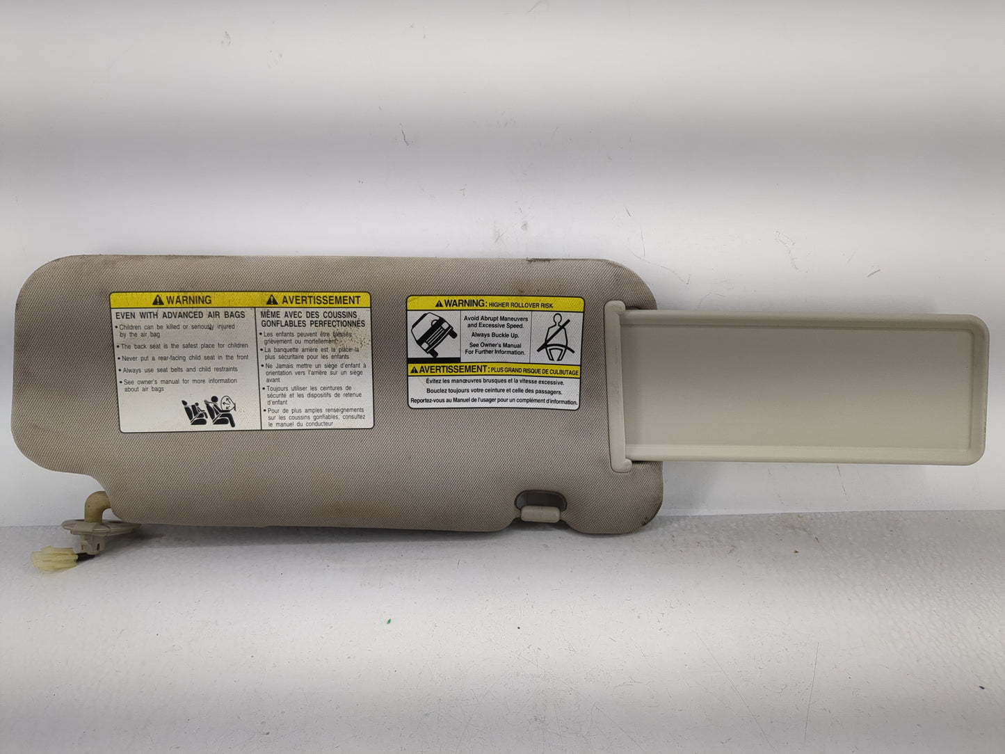 2009-2014 Nissan Murano Sun Visor Shade Replacement Driver Left Mirror Fits Fits 2009 2010 2011 2012 2013 2014 OEM Used Auto