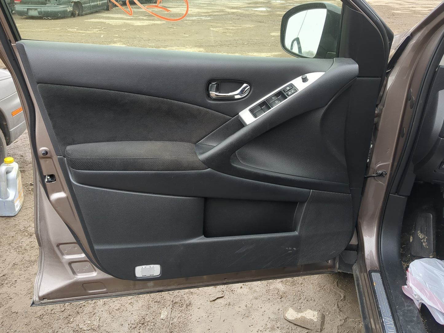 2014 Nissan Murano Front Left Driver Interior Door Panel Trim - Oemusedautoparts1.com