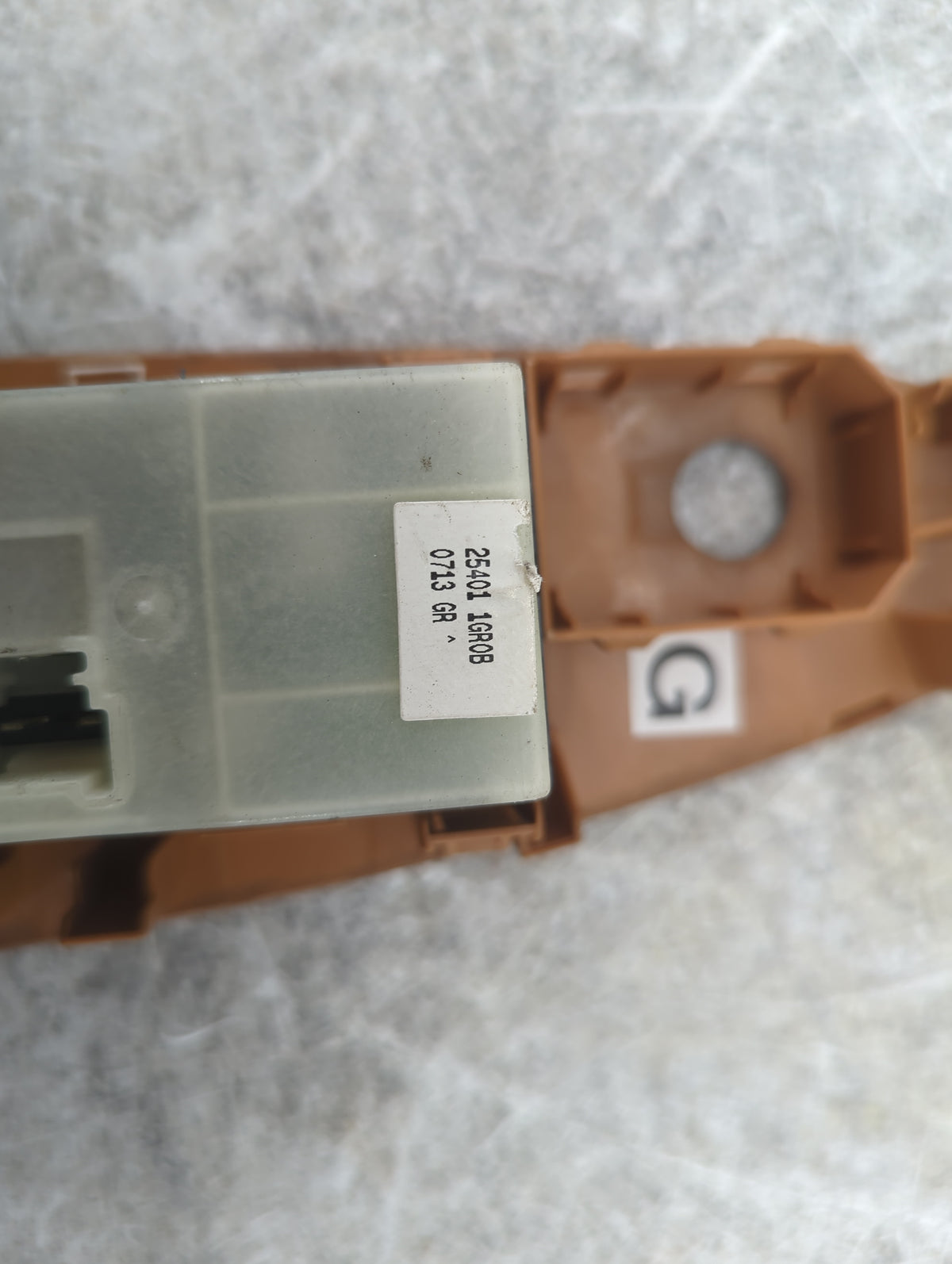 2013-2014 Nissan Murano Master Power Window Switch Replacement Driver Side Left P/N:25401 1GR0B Fits Fits 2013 2014 OEM Used