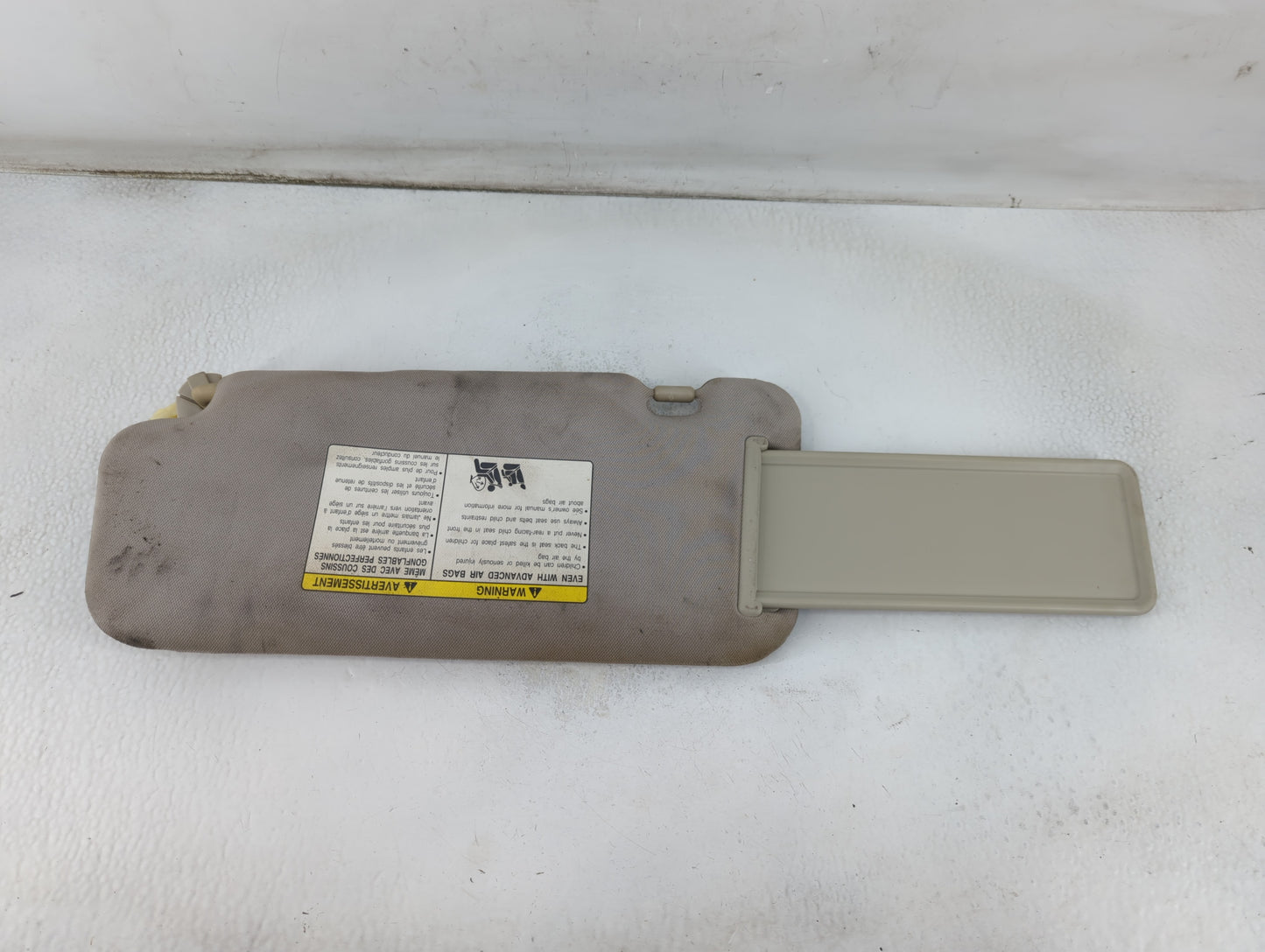 2011-2014 Nissan Murano Sun Visor Shade Replacement Driver Left Mirror Fits Fits 2011 2012 2013 2014 OEM Used Auto Parts - O