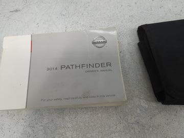 2014 Nissan Pathfinder Owners Manual Book Guide P/N:OM14E-0R52U0 OEM Used Auto Parts