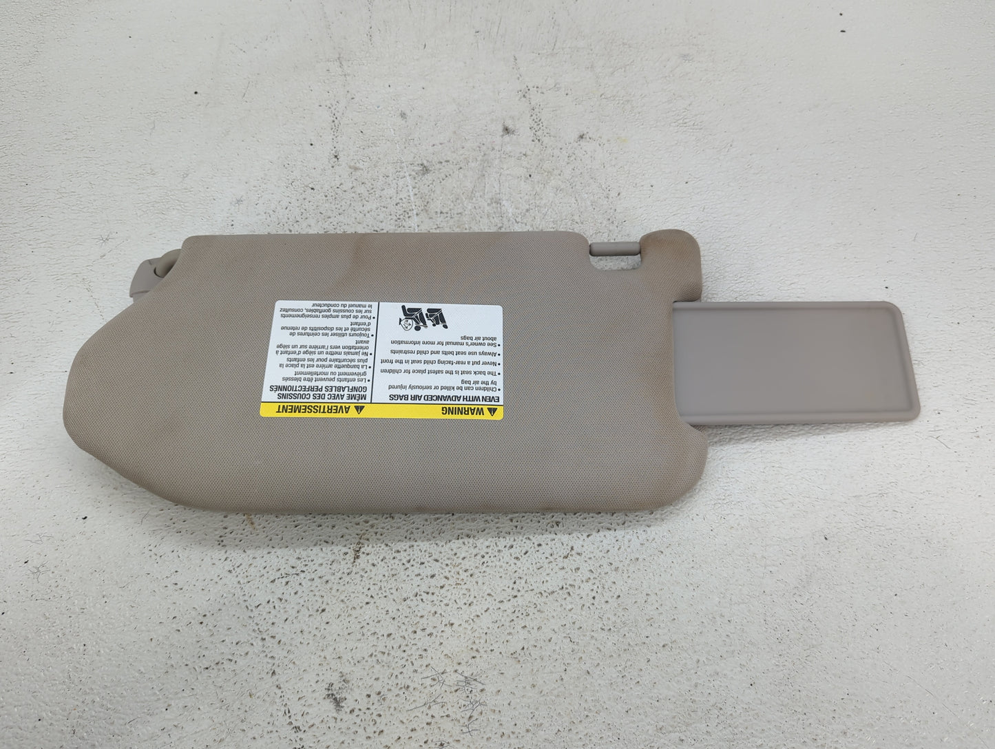 2013-2018 Nissan Pathfinder Sun Visor Shade Replacement Passenger Right Mirror Fits Fits 2013 2014 2015 2016 2017 2018 2019