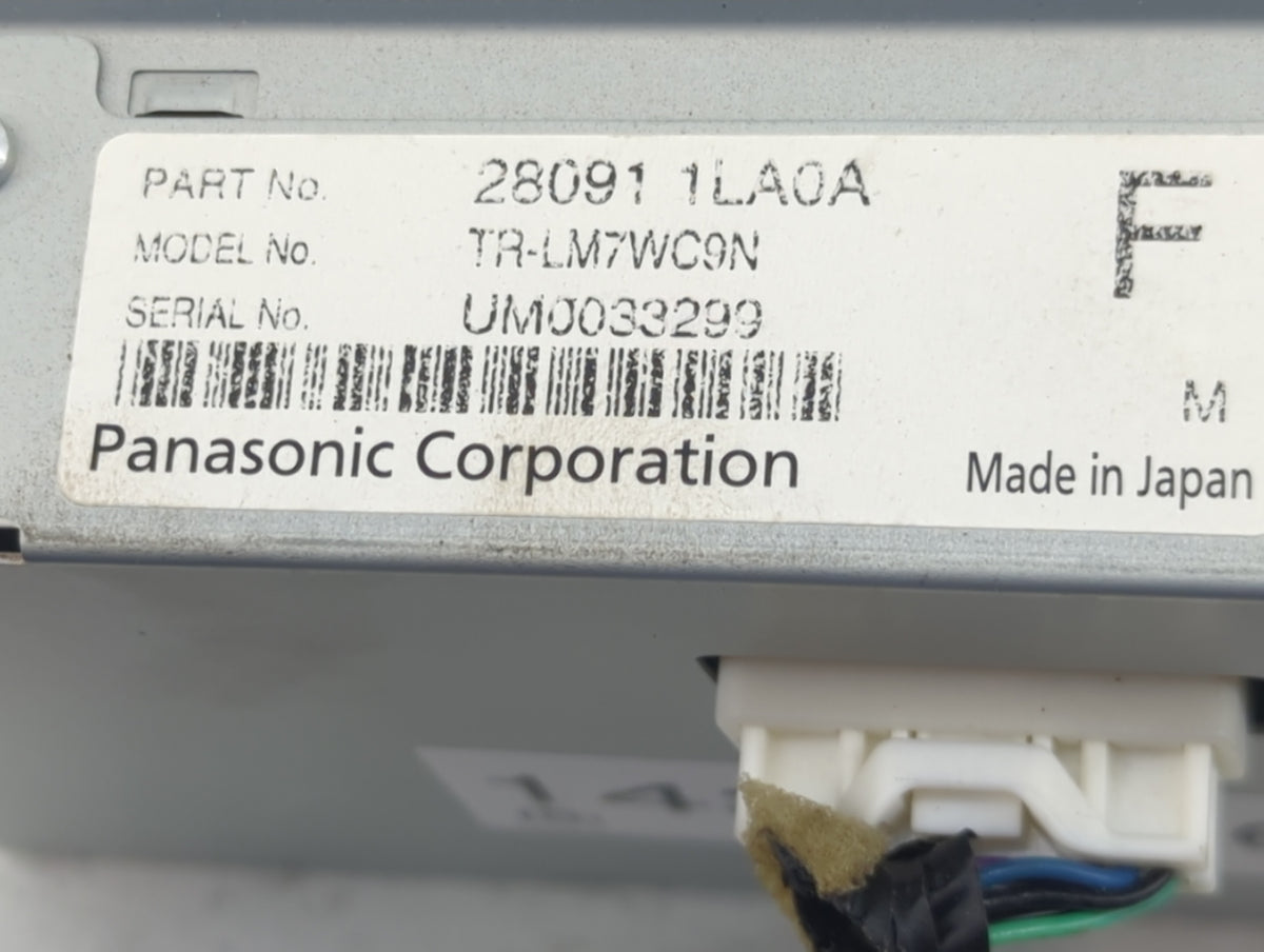 2013-2016 Nissan Pathfinder Information Radio Display Screen 1439656 - Oemusedautoparts1.com
