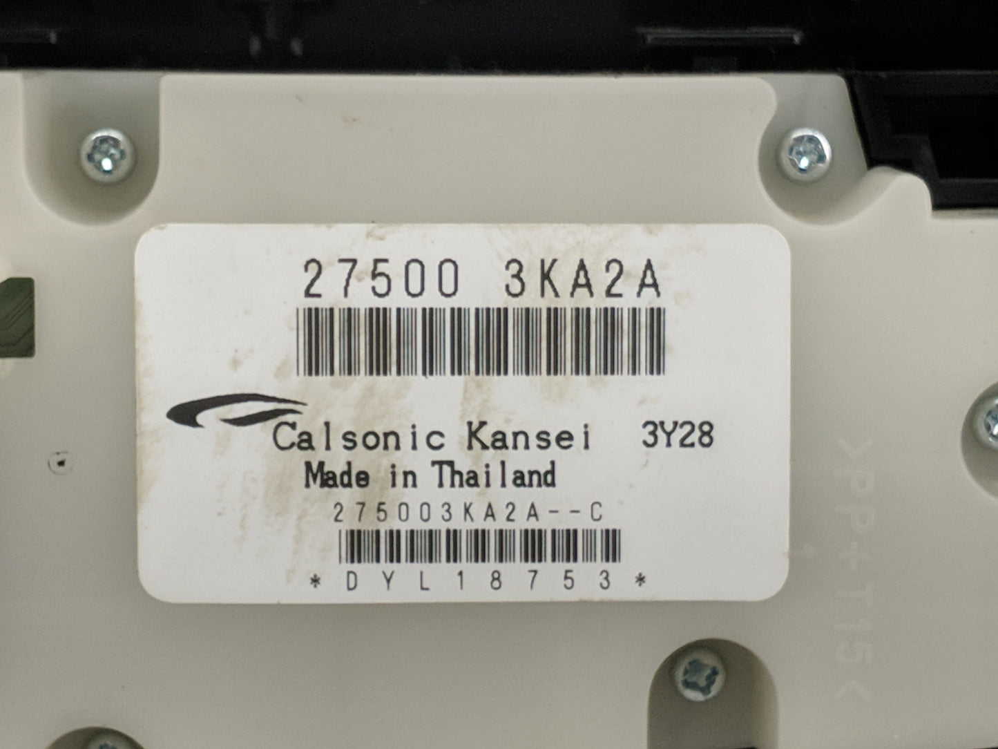 2013-2016 Nissan Pathfinder Climate Control Module Temperature AC/Heater Replacement P/N:27500 3KA2A 275003KA2A Fits OEM Use