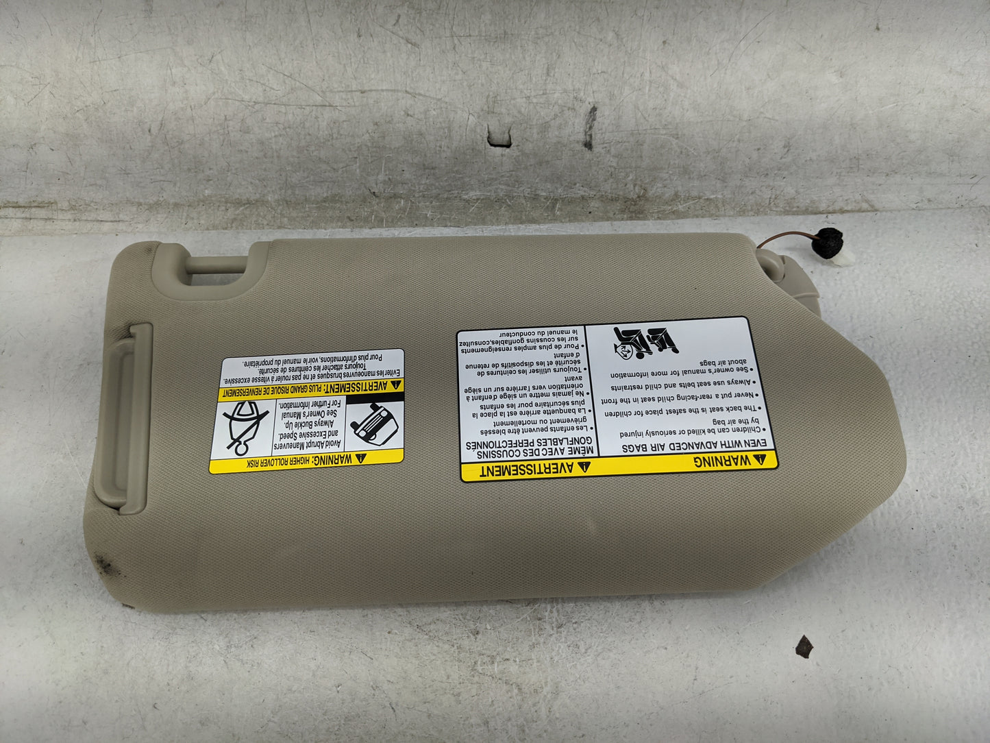 2013-2018 Nissan Pathfinder Sun Visor Shade Replacement Driver Left Mirror Fits Fits 2013 2014 2015 2016 2017 2018 2019 OEM