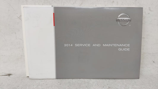 2014 Nissan Pathfinder Owners Manual Book Guide OEM Used Auto Parts